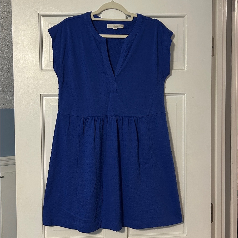 LOFT Royal Blue Dress